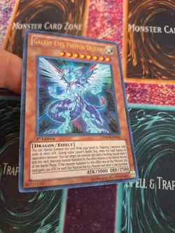 Yugioh Galaxy-Eyes Photon Dragon PHSW-EN011 Ultra Rare 1st Edition Light Play - Image 2