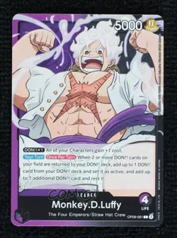 2024 One Piece Card Game: Emperors in the New World OP09 L Monkey D Luffy - Image 1