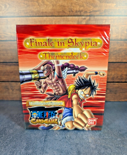 RARE 2005 Bandai One Piece Card Game FINALE IN SKYPIA Themendeck - SEALED German - Image 1
