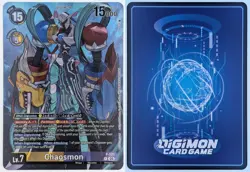 Chaosmon P-221 P (Box Topper) Time Stranger Digimon Card Game EN - Image 1