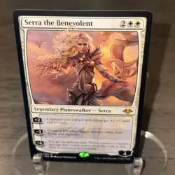 1x MTG Magic the Gathering Serra the Benevolent (26/316) Modern Horizons NM - Image 1