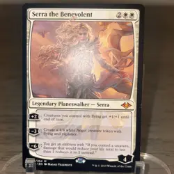 1x MTG Magic the Gathering Serra the Benevolent (26/316) Modern Horizons NM - Image 2