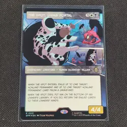 The Spot, Living Portal - 0231 - R - Borderless - Foil - Spider-Man - MTG - NM/M - Image 1