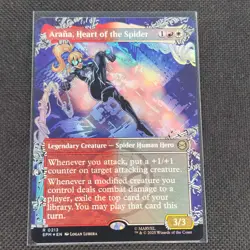 Arana, Heart Of The Spider - 0213 - R - Borderless - Foil - Spider-Man - NM/M - Image 1