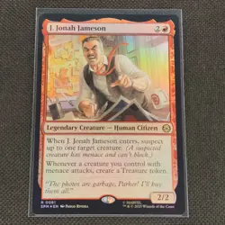 J. Jonah Jameson - 0081 - R - Foil - Spider-Man - MTG - NM/M - Image 1