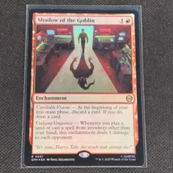 Shadow Of The Goblin - 0087 - R - Foil - Spider-Man - MTG - NM/M - Image 1