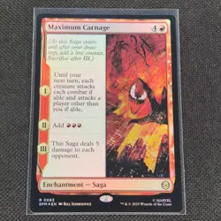 Maximum Carnage - 0083 - R - Foil - Spider-Man - MTG - NM/M - Image 1