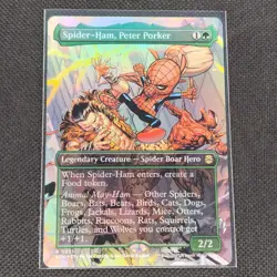 Spider-Ham, Peter Porker - 0133 - R - Foil - Spider-Man - MTG - NM/M - Image 1