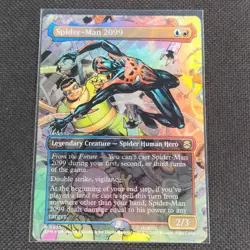 Spider-Man 2099 - 0205 - R - Borderless - Foil - Spider-Man - MTG - NM/M - Image 1