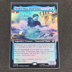 Hydro-Man, Fluid Felon - 0250 - R - Extended - Foil - Spider-Man - MTG - NM/M - Image 1