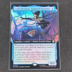 Lady Octopus, Inspired Inventor - 0252 - R - Extended - Foil - Spider-Man - NM/M - Image 1