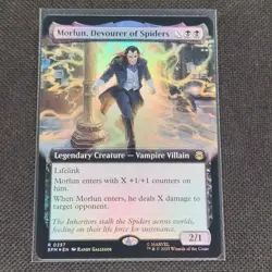 Morlun, Devourer Of Spiders - 0257 - R - Foil - Spider-Man - MTG - NM/M - Image 1