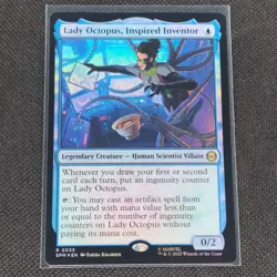 Lady Octopus, Inspired Inventor - 0035 - R - Foil - Spider-Man - MTG - NM/M - Image 1