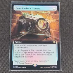Peter Parker's Camera - 0280 - R - Extended - Foil - Spider-Man - MTG - NM/M - Image 1