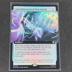 Interdimensional Web Watch - 0278 - R - Extended - Foil - Spider-Man - NM/M - Image 1