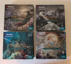 Magic the Gathering Lord of the Rings Tales of Middle-Earth Scene Boxes All 4 - Image 1