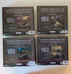 Magic the Gathering Lord of the Rings Tales of Middle-Earth Scene Boxes All 4 - Image 2