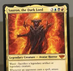 Sauron, the Dark Lord MTG The Lord of the Rings: Tales of Middle-Earth #224 - Image 2