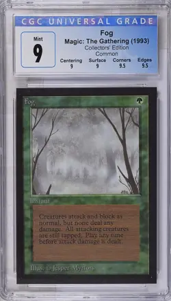 FOG Collectors Ed C CGC 9 Q++ MTG [Nostalgium] - Image 1