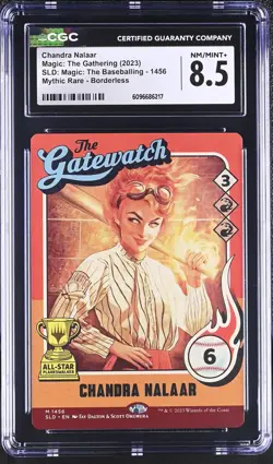 CHANDRA NALAAR Secret Lair Mythic CGC 8.5 MTG [Nostalgium] - Image 1