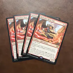 x4 Slickshot Show-Off #146 Rare Outlaws of Thunder Junction NM - Image 1