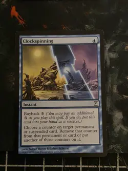 MTG Magic the Gathering Clockspinning (53/301) Time Spiral LP - Image 1