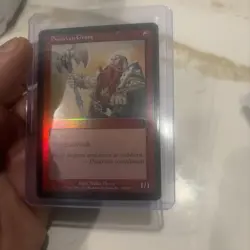 MTG Dwarven Grunt - Odyssey FOIL #183 Common - Image 2