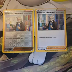Pokemon! Professor's Research - Reverse & Holo Rare - Brilliant Stars-147/172-NM - Image 1
