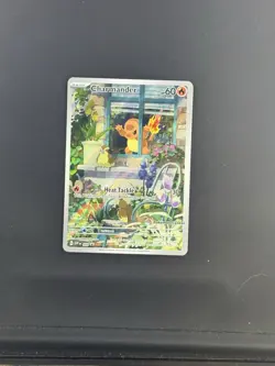 Pokemon TCG: Obsidian Flames Charmander Pokemon Center ETB Promo SVP044 LP+ - Image 1