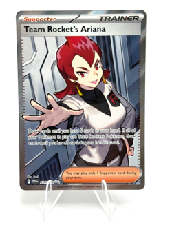 Pokemon Team Rocket’s Ariana Ultra Rare Destined Rivals 224/182 - Image 1