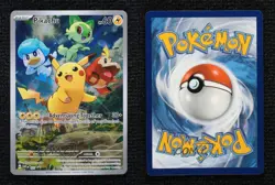 Pikachu (Paldea Evolved ETB) Pokemon Scarlet & Violet Black Star Promo #027 - Image 3