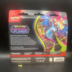 Pokemon TCG: Phantasmal Flames - 3-pack Blister w/ Exclusive Sneasel Cosmos Holo - Image 2