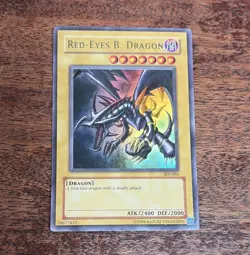 Konami Red-Eyes B. Dragon SDJ-001 Yu-Gi-Oh! Ultra Rare Unlimited Joey Deck - Image 1
