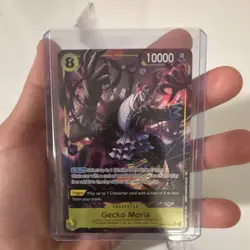 Bandai One Piece Card Game Gecko Moria Super Rare Alt Art Foil OP04-104 10000 - Image 2