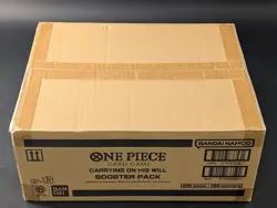 One PIece OP-13 Carrying On His Will English Booster 12-Box Case Sealed - Image 1
