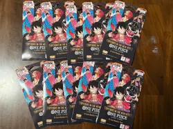 One Piece CCG OP-09 Emperors In The New World Sleeved Booster Lot Of 10 English - Image 1