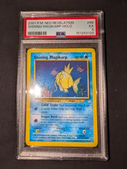Shining Magikarp 66/64 Neo Revelation Holo (PSA 5) New Cert! - Image 1