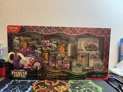 Pokemon TCG PALDEAN FATES Great Tusk Iron Treads Ex Premium Collection ✅ NEW - Image 1