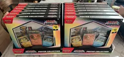 (NEW & SEALED) Pokemon TCG Prismatic Evolutions Poster Collection (PLUS DISPLAY) - Image 1