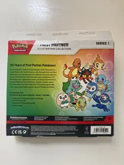 Pokemon First Partner Illustration Collection Series 1 Sealed Box - Damaged - Image 4