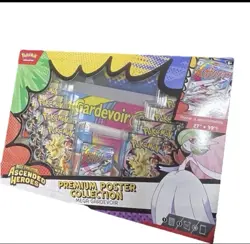 Pokemon AH Premium Poster Collection Lucario EX & Mega Gardevoir EX New sealed - Image 3