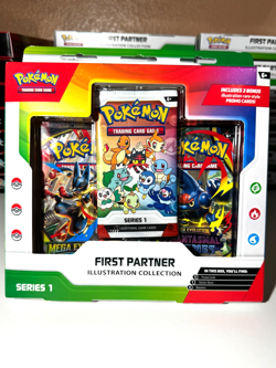 Pokemon TCG: First Partner Illustration Collection Series 1 Factory Sealed Box - Image 1