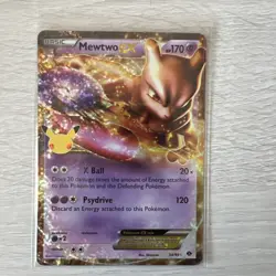 Pokemon Mewtwo EX 54/99 Celebrations: Classic Collection Holo card - Image 1