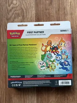 Pokemon First Partner Illustration Collection Series 1 Sealed Box - Image 2