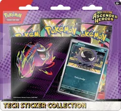 Pokemon TCG Ascended Heroes Tech Sticker Collection Gastly Promo Sealed UK X2 - Image 2