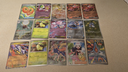 Phantasmal Flames & Mega Evolutions Lot 16 Pokemon Cards - NM - Image 1