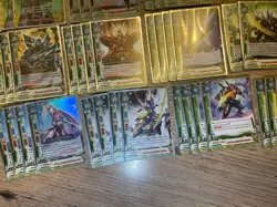 Future Card Buddyfight Rare Katana World Electrobeast Deck Core with 4x Goryou - Image 5