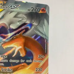 Reshiram & Charizard GX 20/214 SM TCG Tag Team Moderately Played Pokemon Card - Image 2