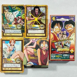 One Piece Carddass Grand Box 4 32 Cards Set (Not all) Bandai 2001 Japan - Image 1