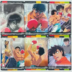 Hajime no Ippo Carddass Part1 24 Regular Cards Set (Not all) Bandai 2001 Japan - Image 4